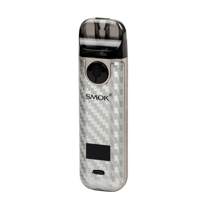 Smok novo 4 (silver carbon fiber) электронная сигарета