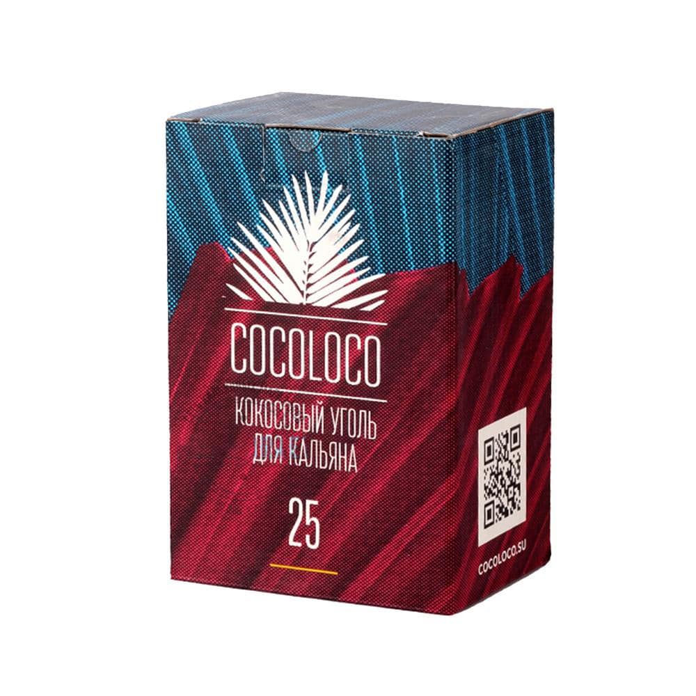 Cocoloco 25мм/72шт уголь для кальяна