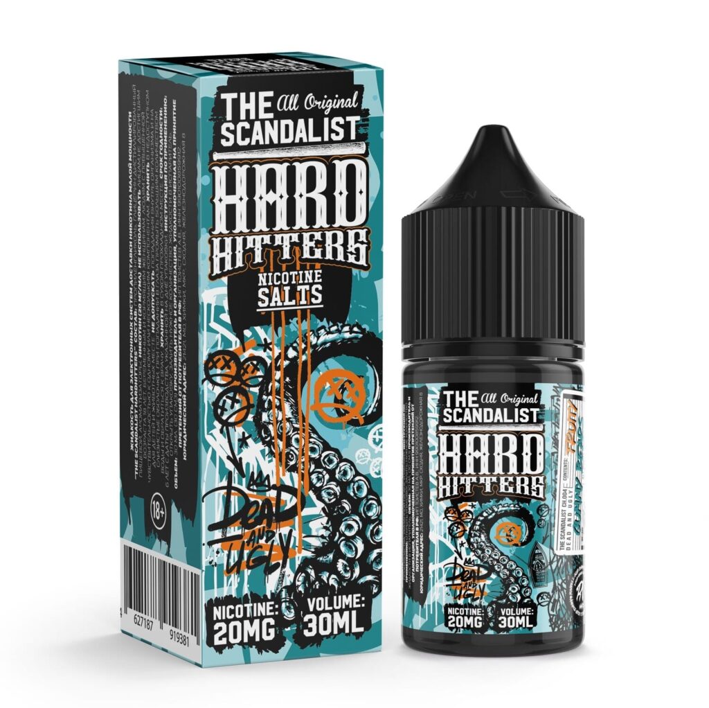 The Scandalist Hardhitters salt (fruity/gummy bears) 20mg M