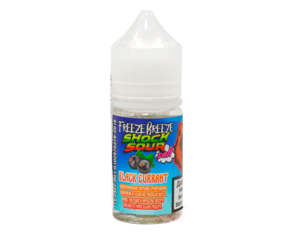 Freeze Breeze shock sour salt (черная смородина) 20mg M