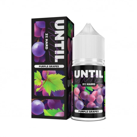 Жидкость IMBA Until salt 30мл (фиолетовый виноград) 20 hard