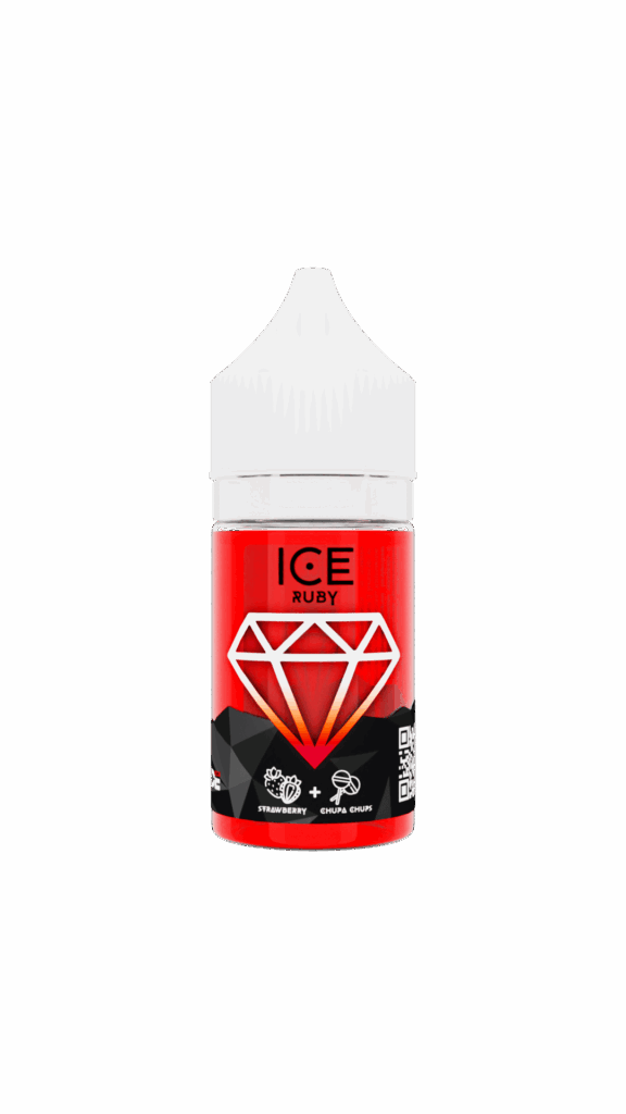 Жидкость ice salt 30мл (клубничный чупа-чупс)