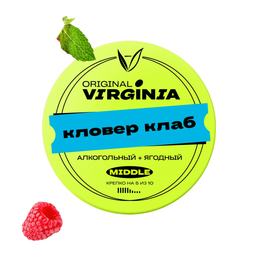 Original virginia 20гр (кловер клаб) middle табак для кальяна