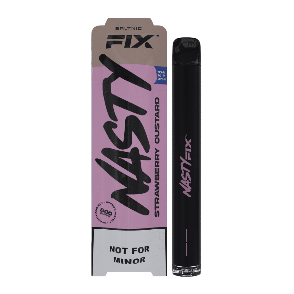 Nasty Fix (strawberry custard) M