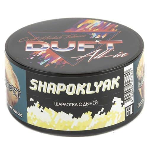 Duft All in 25гр (шарлотка с дыней) табак для кальяна