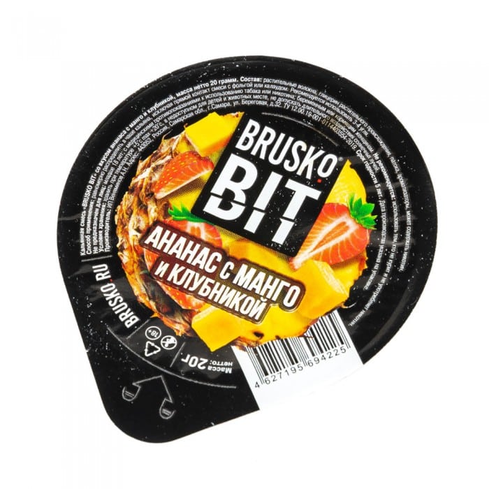 Brusko Bit 20гр (ананас/манго/клубника) смесь для кальяна