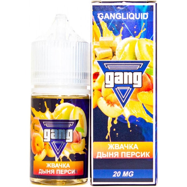 Gang salt (жвачка/дыня/персик) 20 mg M