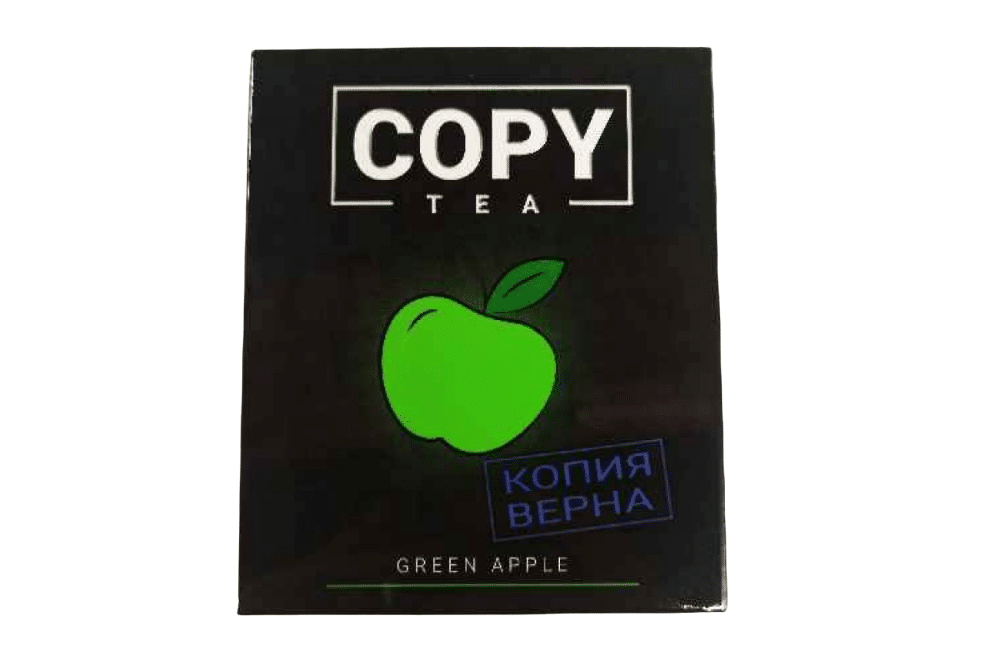 Copy Tea 50гр (green apple) смесь для кальяна