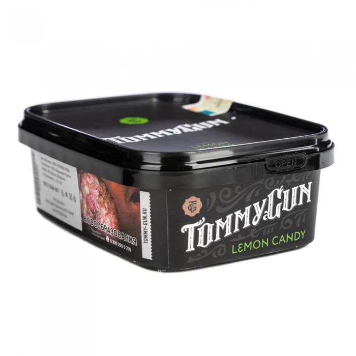 Tommy Gun 100гр (лимонные леденцы) табак для кальяна