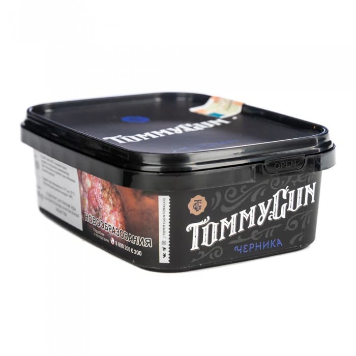 Tommy Gun 100гр (черника) табак для кальяна