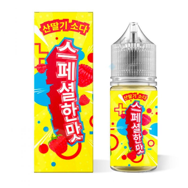 Жидкость GG Korean special salt 30мл (raspberry soda)