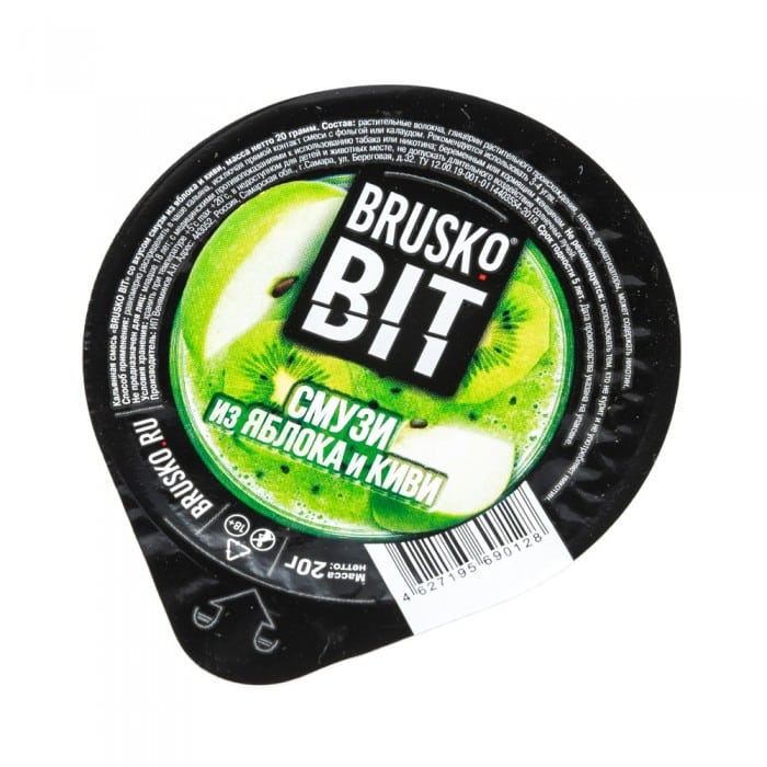 Brusko Bit 20гр (смузи из яблока и киви) смесь для кальяна