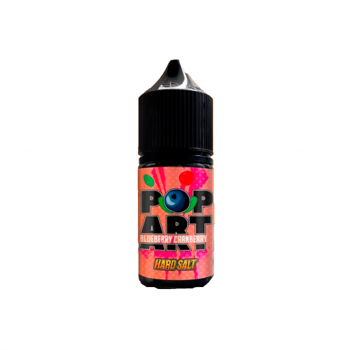 Жидкость Pop art salt 30мл (blueberry/cranberry)