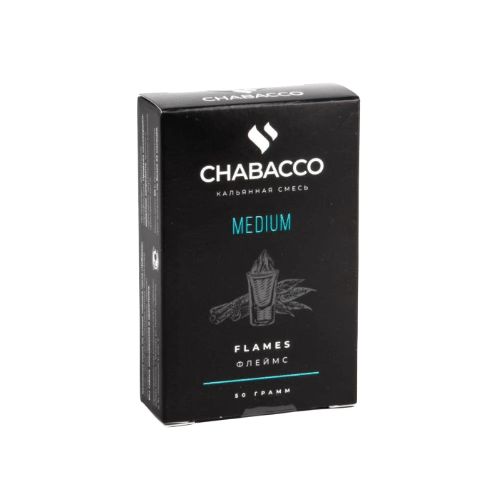 Chabacco 50гр (flame) medium смесь для кальяна