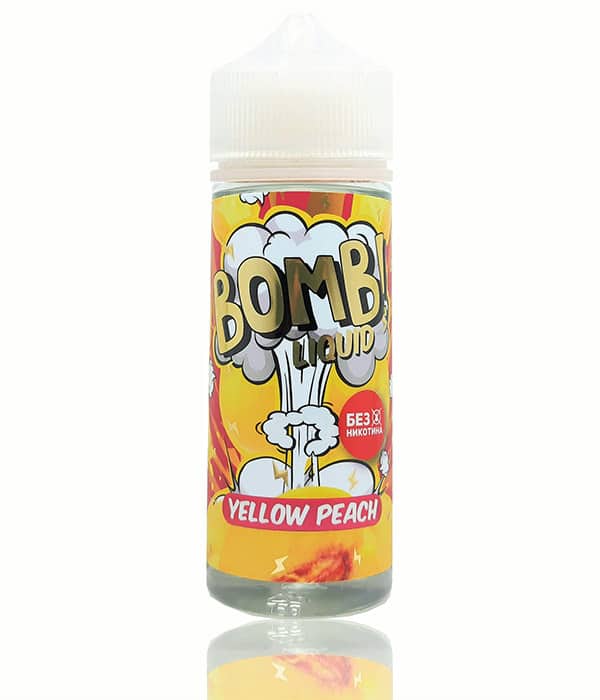 Жидкость CC Bomb! 120мл (yellow peach)