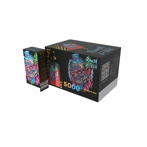 RandM B-Box (strawberry ice cream) одноразовая электронная сигарета