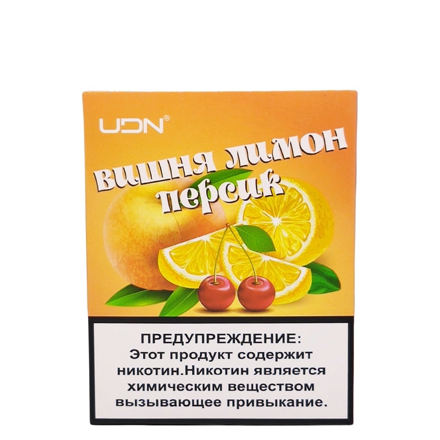 Картридж UDN X (вишня/лимон/персик)