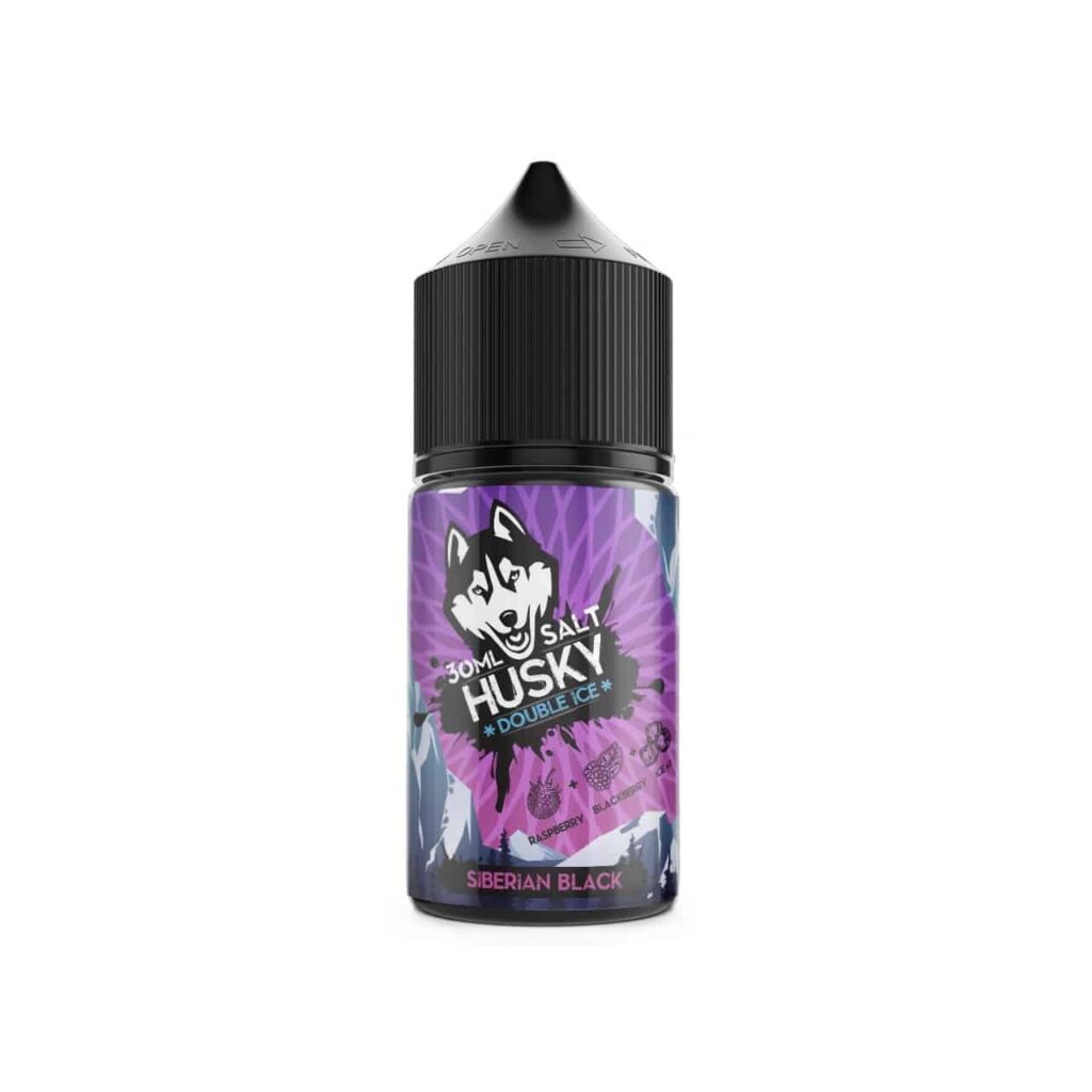 Husky double ice salt (siberian black) 20mg M
