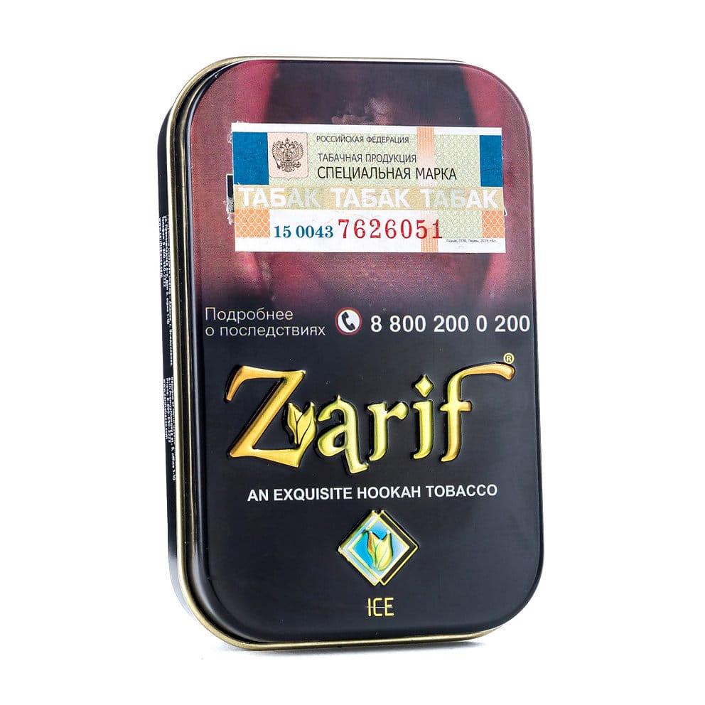 Zarif 50гр (ice) табак для кальяна