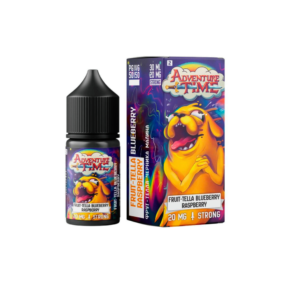 Adventure time salt (fruittella/blueberry/raspberry) 20 hard M