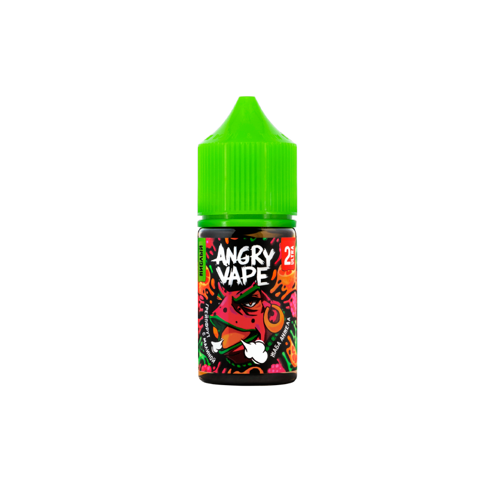 Angry Vape Sour salt (грейпфрут/малина) 20 hard M