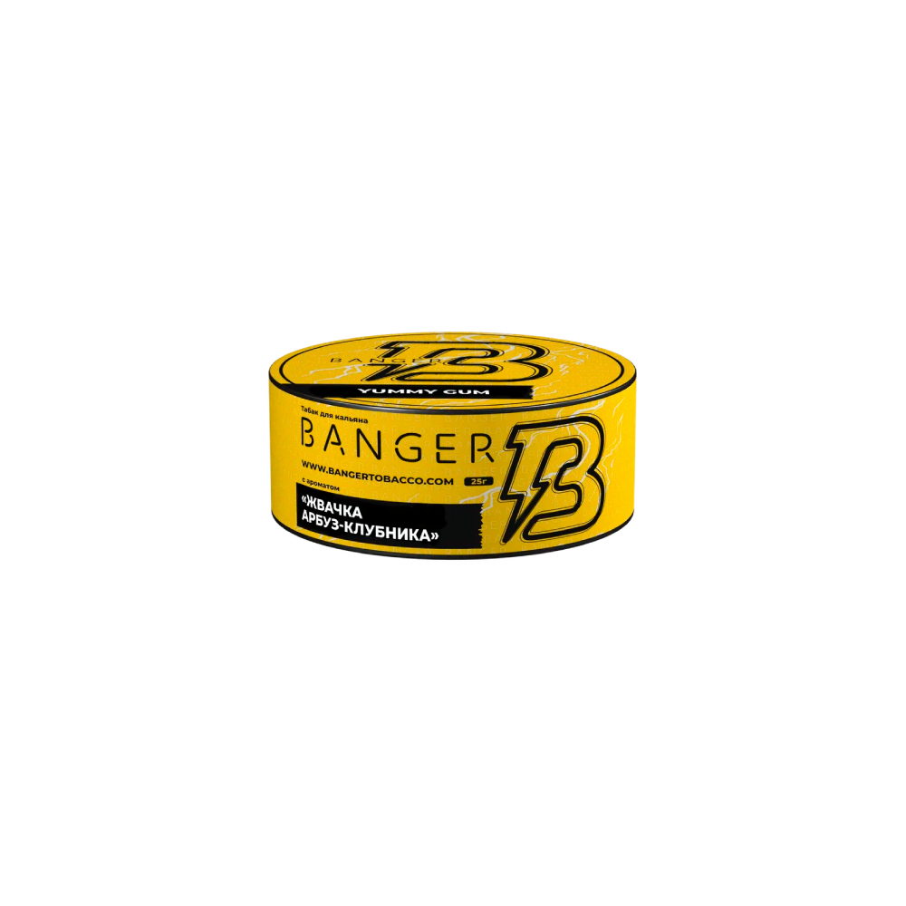 Banger 25гр (жвачка/арбуз/клубника)
