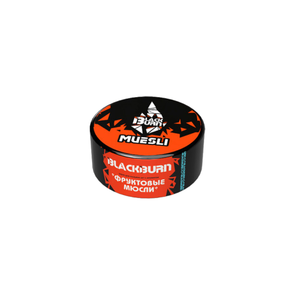 Black burn 25гр (фруктовые мюсли) табак для кальяна