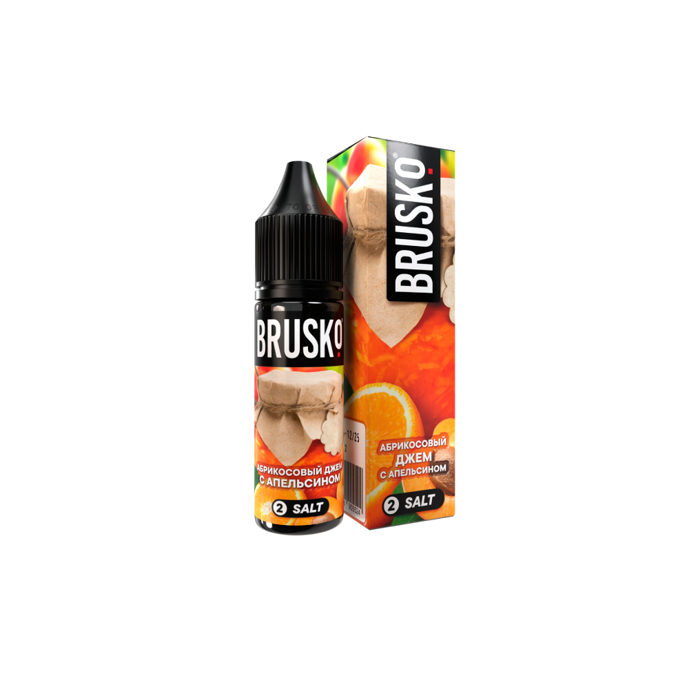 Brusko salt (абрикосовый джем с апельсином) 20mg M