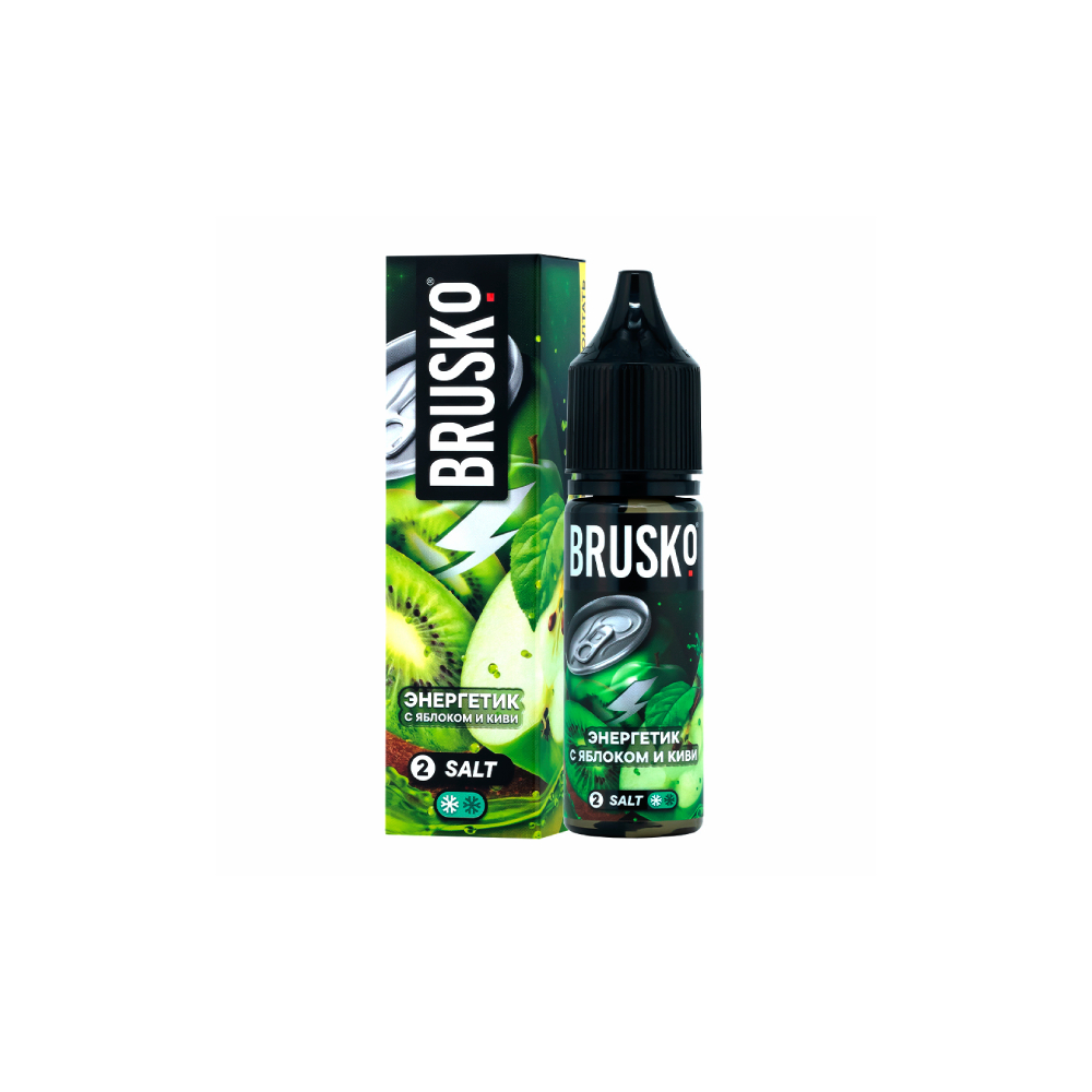 Brusko salt (энергетик с яблоком и киви) 20mg M