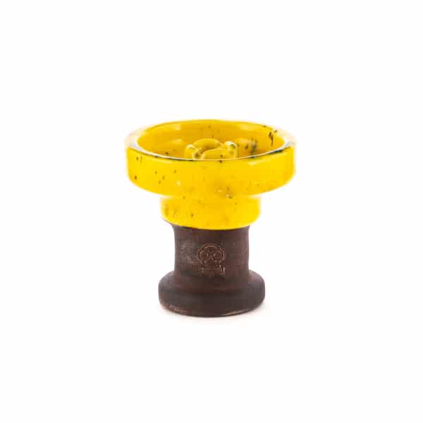 Опа Дед phunnel glaze (yellow) чаша для кальяна