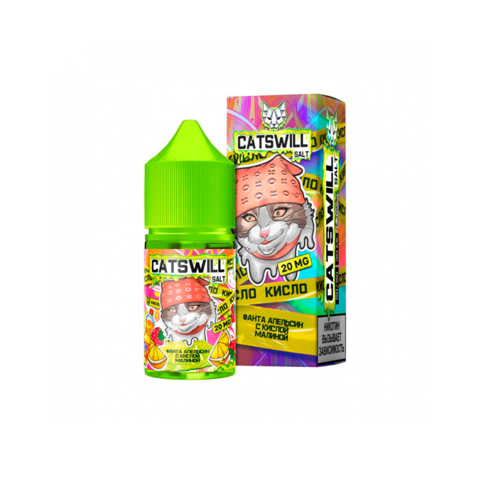 Catswill Sour salt (фанта/апельсин/малина) 20mg M