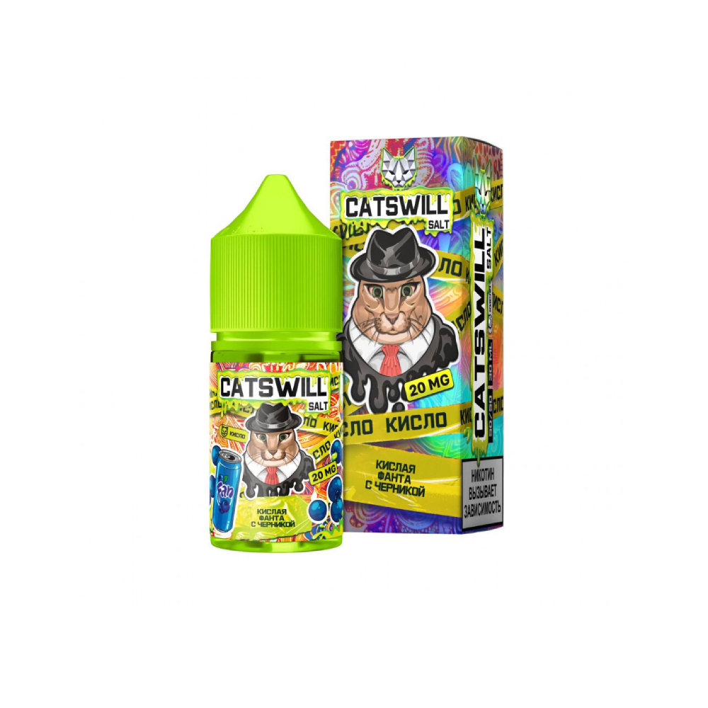 Catswill Sour salt (фанта/черника) 20 hard M