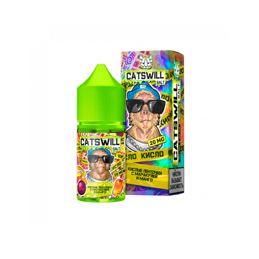 Catswill Sour salt (кислые ленточки/маракуйя/манго) 20mg M