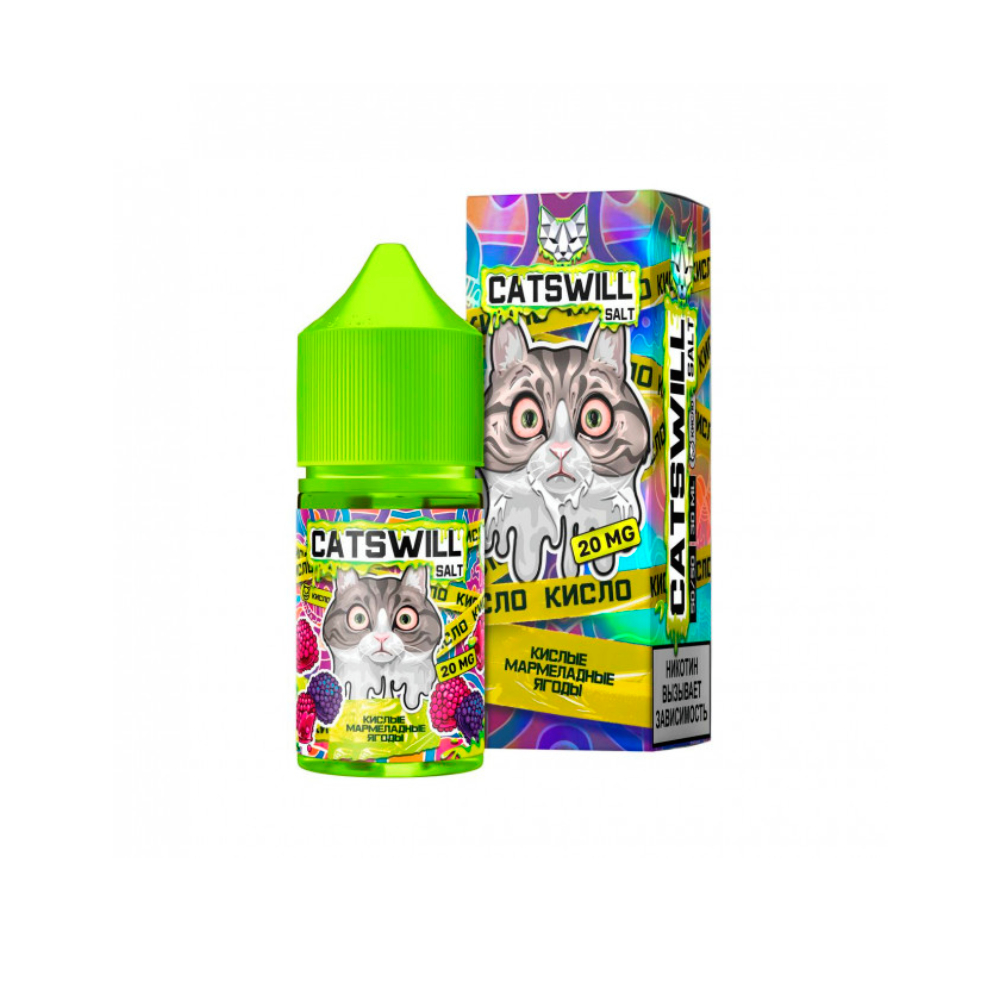 Catswill Sour salt (мармеладные ягоды) 20mg M