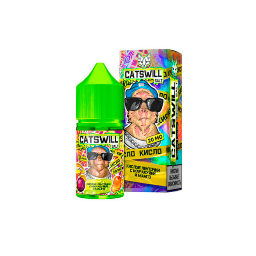 Catswill Sour salt (желатинки/маракуйя/ананас) 20mg M