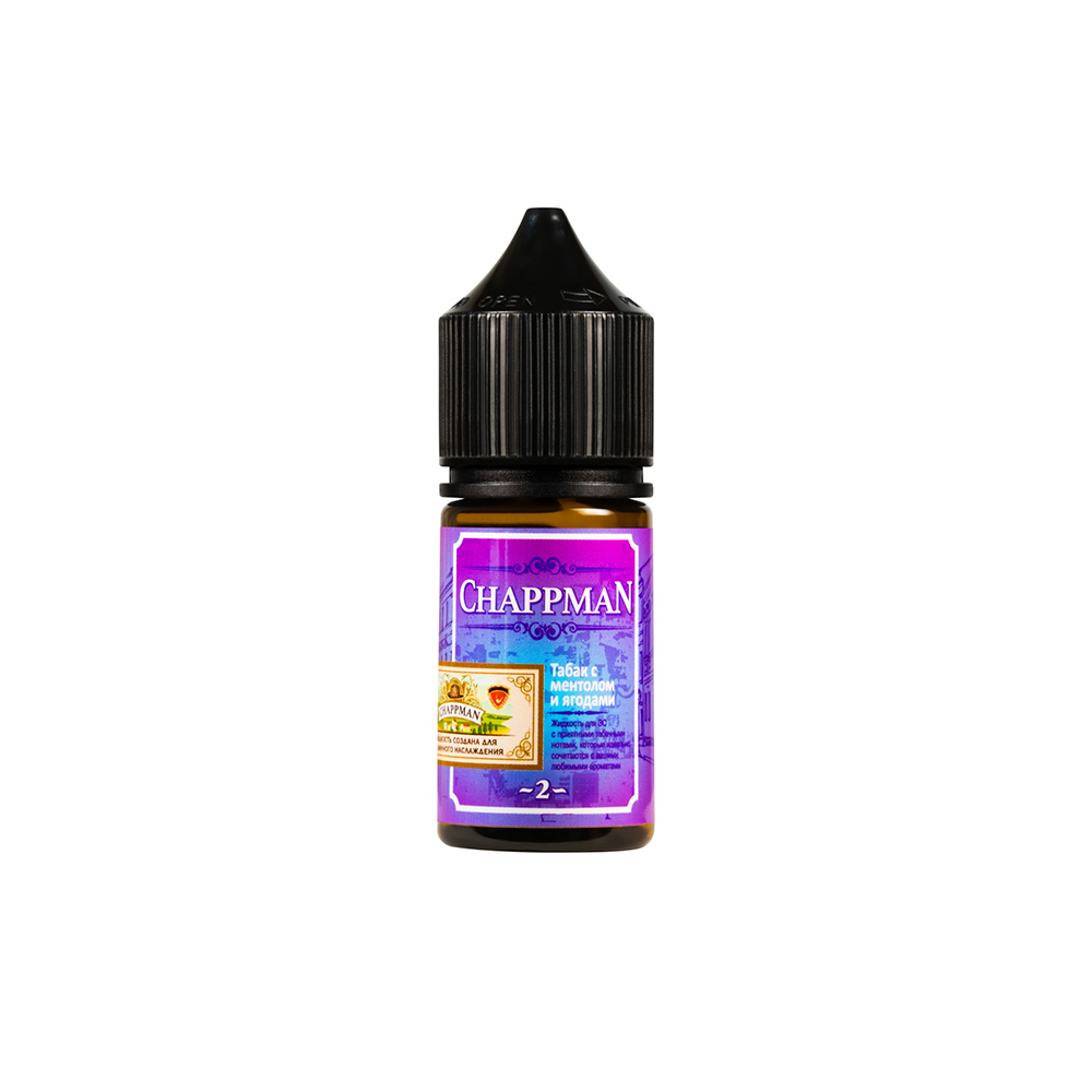 Chappman salt (табак с ментолом и ягодами) 20mg M