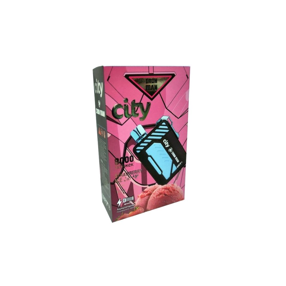 City Iron Man (strawberry/ice cream) M