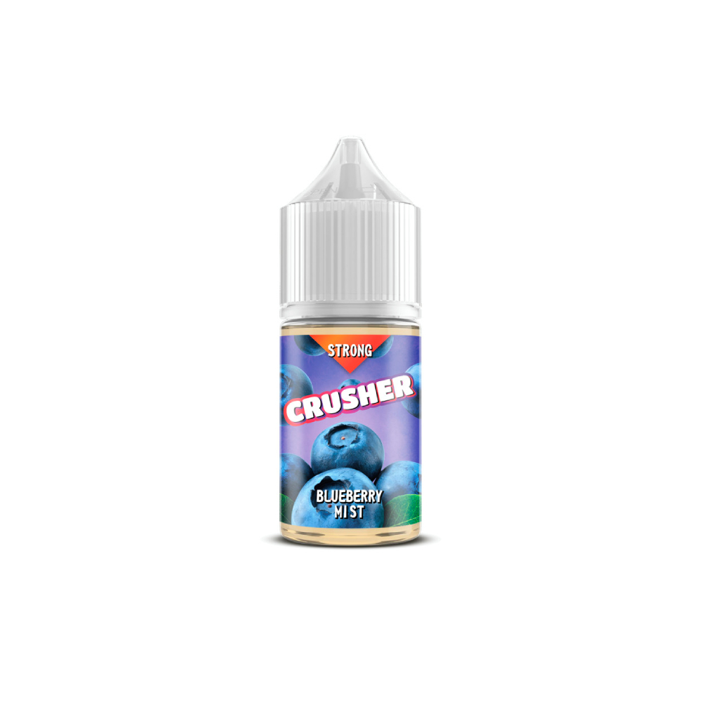 Crusher salt (blueberry mist) 20 hard M