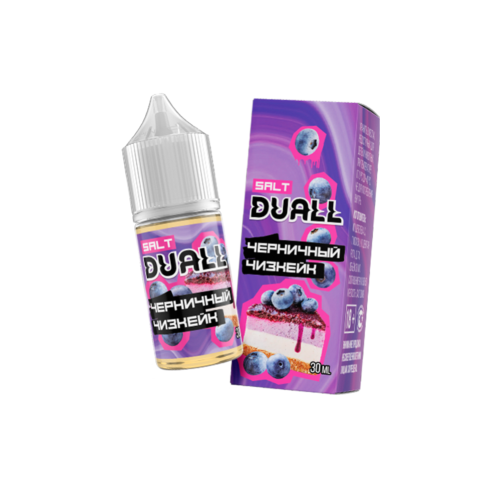 DUALL salt (черничный чизкейк) 20 hard M
