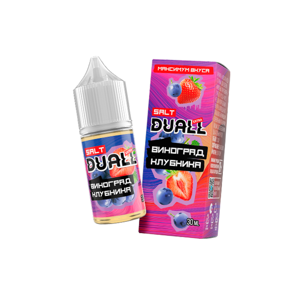 DUALL salt (виноград/клубника) 20 hard M