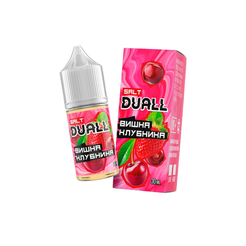 DUALL salt (вишня/клубника) 20 hard M