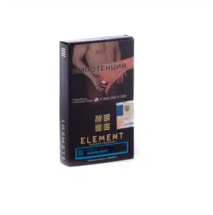 Element Water 40гр (grape mint) табак для кальяна