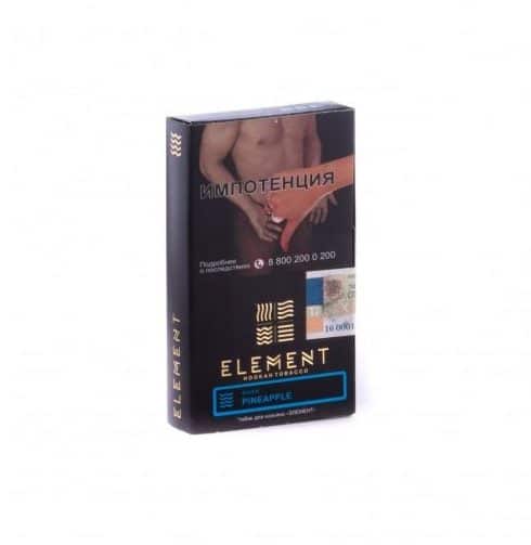 Element Water 40гр (pineapple) табак для кальяна