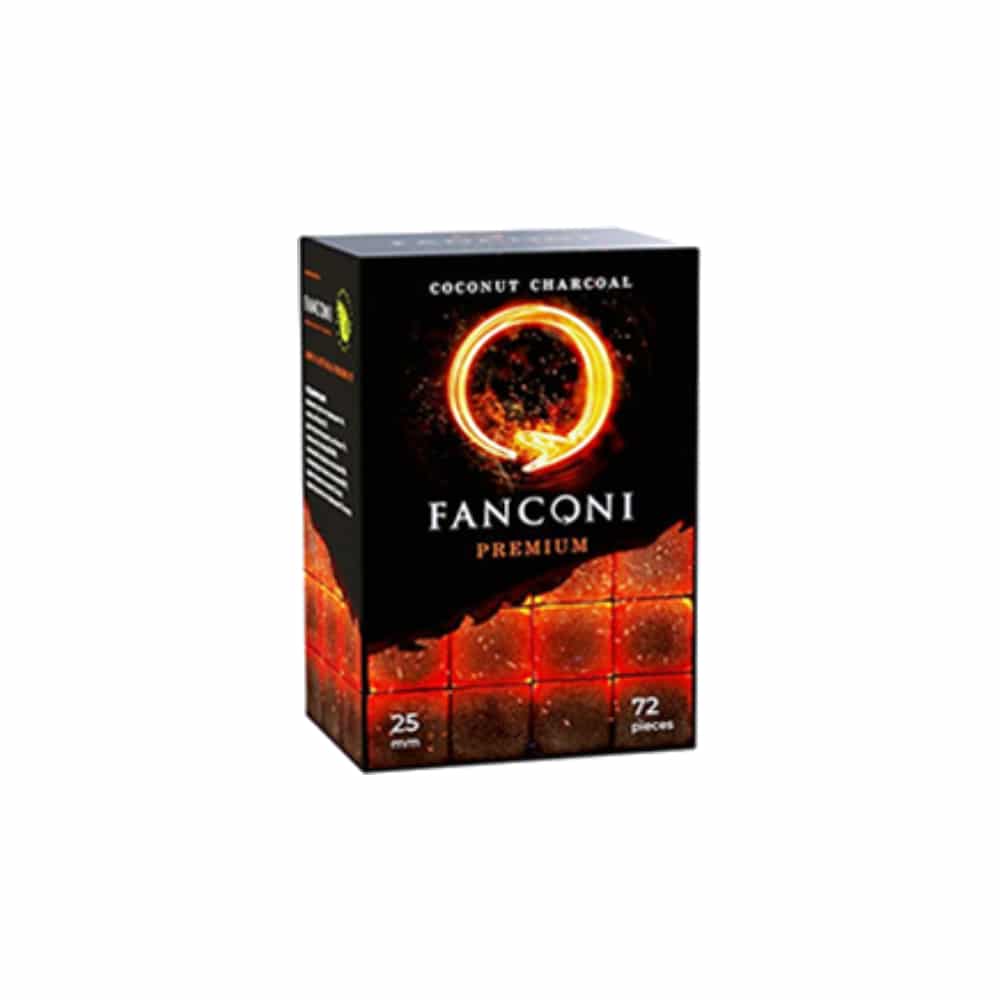 Fanconi 25мм/72шт уголь для кальяна