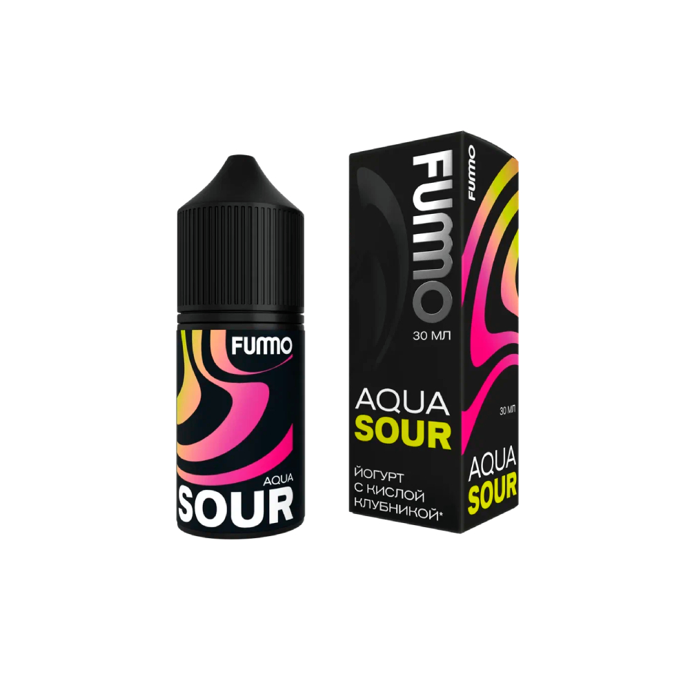 Fummo Aqua Sour salt (йогурт/кислая клубника) M