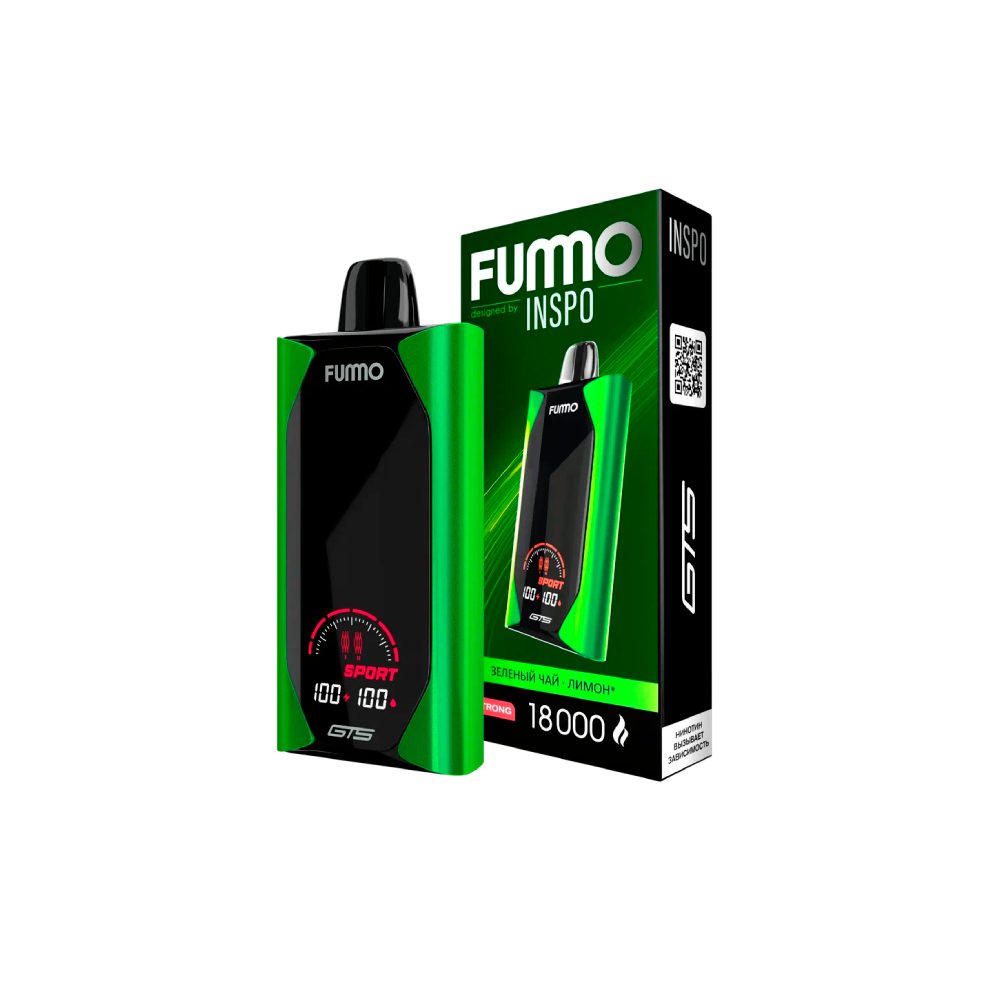 Fummo GTS 18000 (зеленый чай/лимон) M