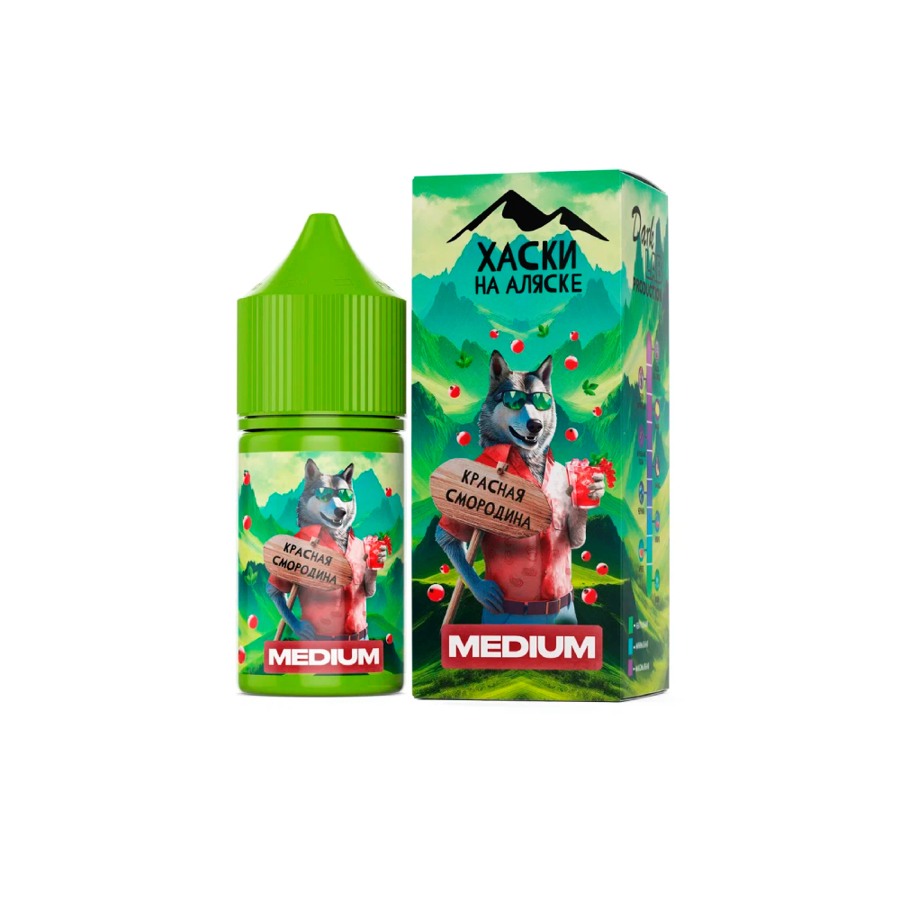 Хаски на аляске salt (красная смородина) 20mg M