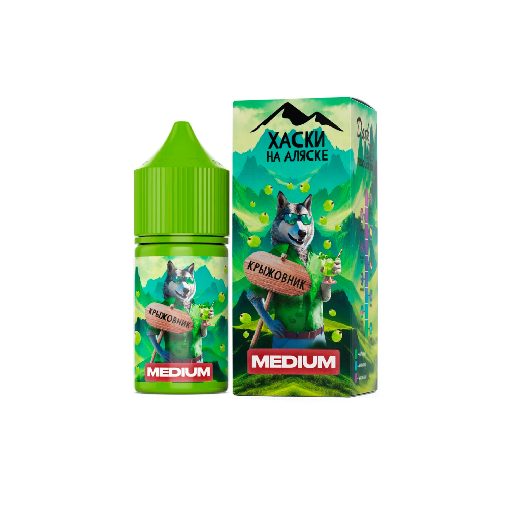 Хаски на аляске salt (крыжовник) 20mg M