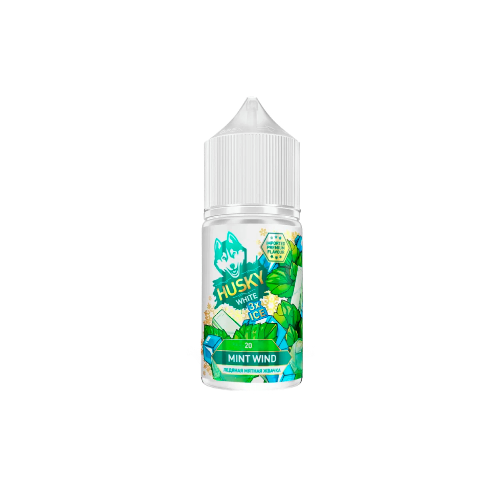 Husky white 3x ice salt (mint wind) 20mg M