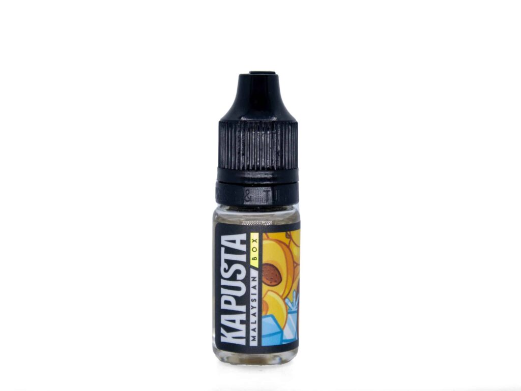 Жидкость Kapusta Malaysian ice salt 10мл (жёлтый персик/манго) 20mg